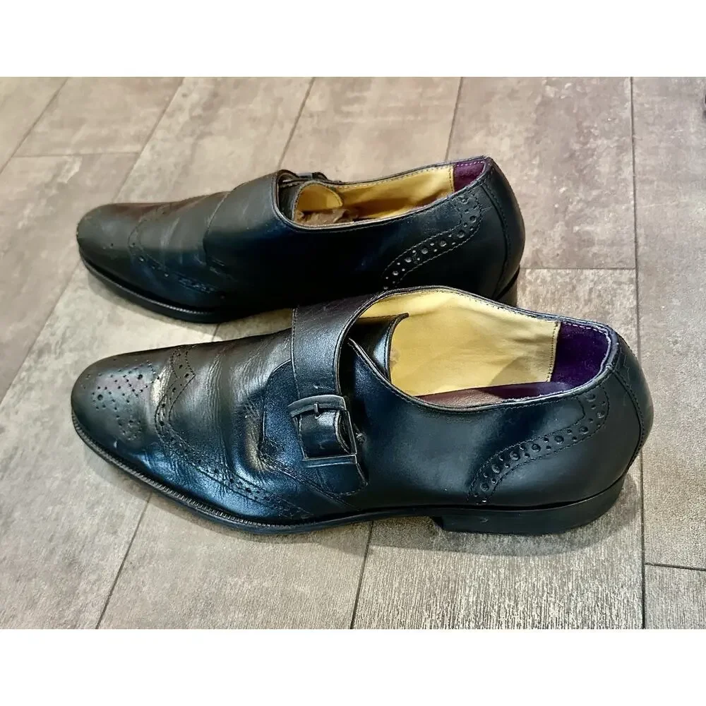 M&S Leather Monk Strap Brogues from the Marks & Spencer